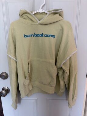 Burn Boot Camp Logo Hoodie in Matcha